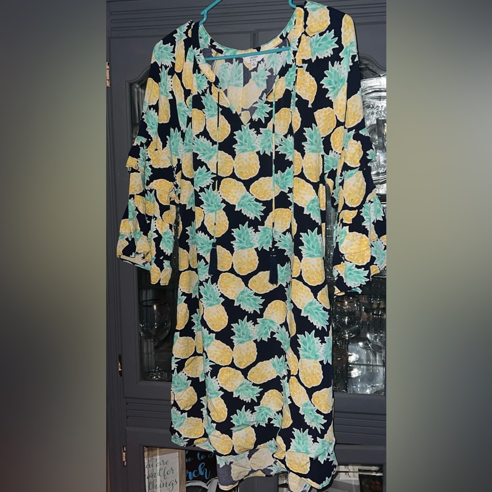 Crown & ivy 
Pineapple Print Dress